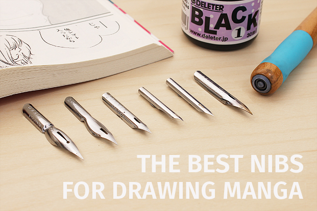 Calligraphy Pen & Ink Set with 5 Nibs Black, Writing, Sketching & Art