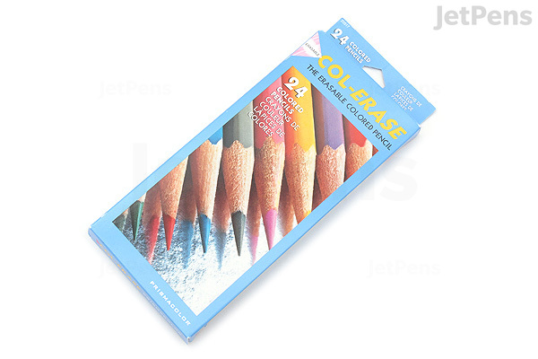 prismacolor col erase colored pencil 24 color set jetpens com
