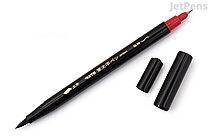 Pentel Fudemoji Double-Sided Brush Pen - Extra Fine / Broad - PENTEL XSFW34A