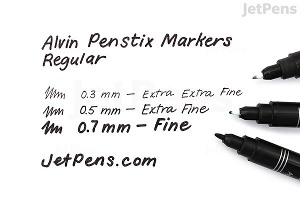 Alvin Penstix Marker Regular Fine 0 7 Mm Jetpens Alvin Penstix Marker Regular Fine 0 7 Mm Jetpens