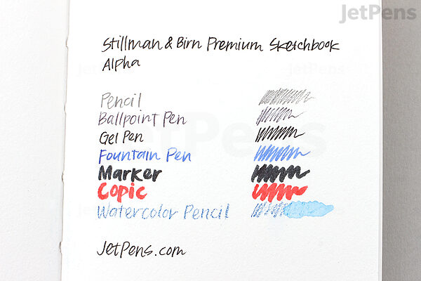 Stillman & Birn Alpha 8x10 Softbound Portrait Sketchbook