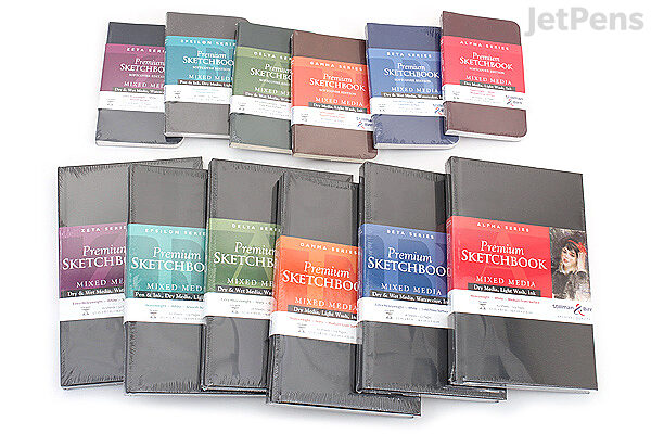 Stillman & Birn® Epsilon Series Hardcover Mixed Media Premium Sketchbook,  5.5 x 8.5