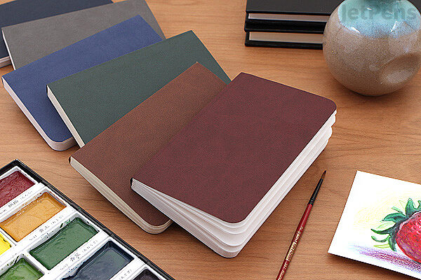 3 Pack PU Leather Pocket Notebook with Pen Holder, Small Lined Journal for  Writing (3.5 x 5.5 in)