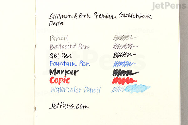 Stillman & Birn Archival Sketchbook - Delta Series, Softcover, 3-1