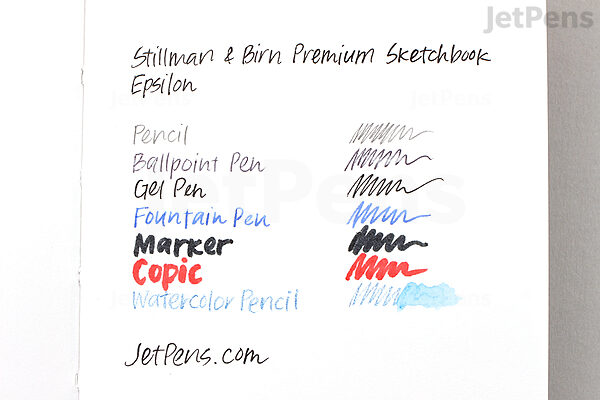 Comparison of the Stillman & Birn Sketchbook Series