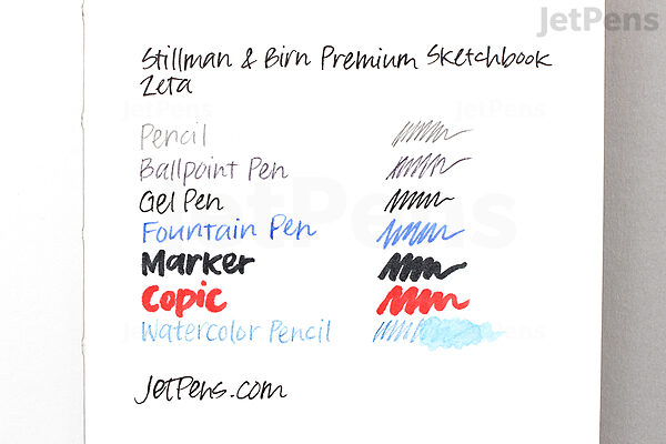 Stillman & Birn : Zeta Sketchbook 7 x 10in Wirebound 270gsm - Natural White  Smooth