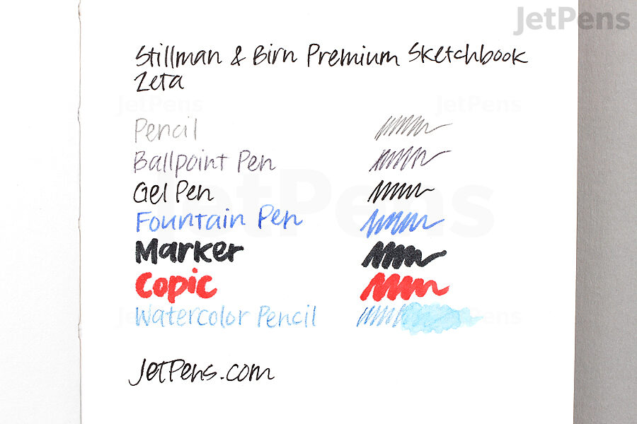 Stillman and Birn Premium Zeta Wirebound Sketchbook - 7”x7” (25