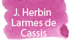 J. Herbin Larmes de Cassis (Tears of Black Currant Purple)