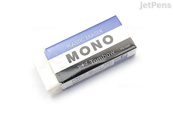 MONO Eraser, White, Medium