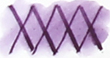 Noodler's Purple Wampum - Brush Test