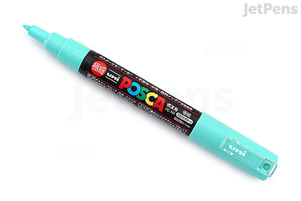 Uni : Posca Marker : PC-1M : Extra-Fine Pin Tip : 0.7mm : Assorted Colors  Set of 22