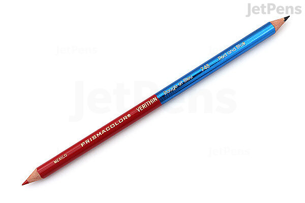  Prismacolor Verithin Colored Pencil - Red and Blue (VT 748)