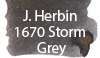 J. Herbin 1670 Stormy Grey