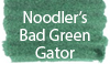 Noodler's Bad Green Gator Ink