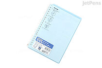 Kokuyo Campus Smart Ring Binder Notebook - A5 - 20 Rings - Light Blue - KOKUYO RU-SP130NLB