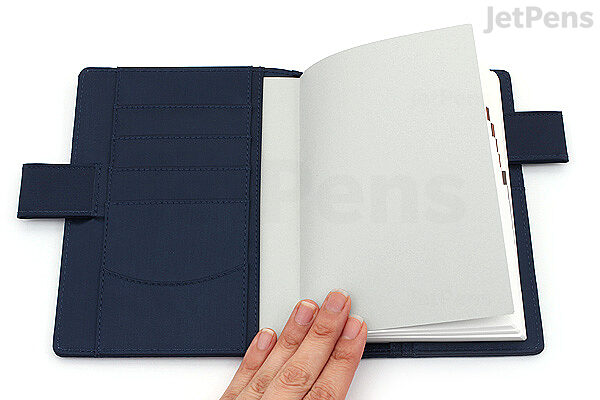 Hobonichi Techo Planner with Cover - 2017 - A6 - Navy | JetPens