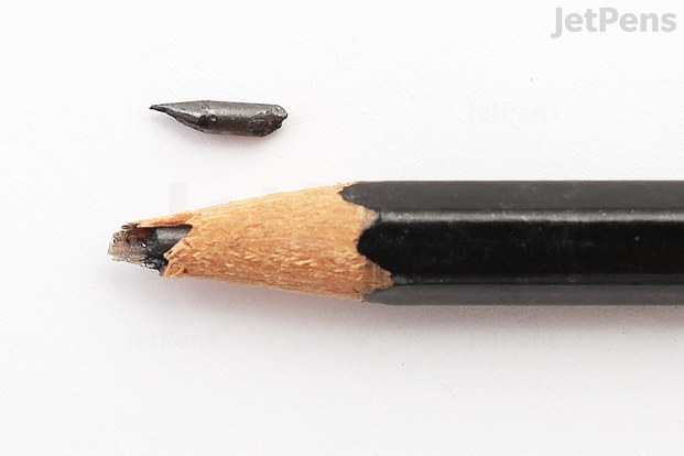 Some pencils are more likely to break than others.