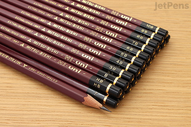 Uni Mitsubishi Hi-Uni Pencils