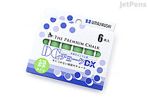 Umajirushi DC Chalk DX - Green - Pack of 6 - UMAJIRUSHI DX356