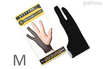 SmudgeGuard2 SG2 2-Finger Glove - Cool Black - Medium - SMUDGE GUARD SG2-CB-M