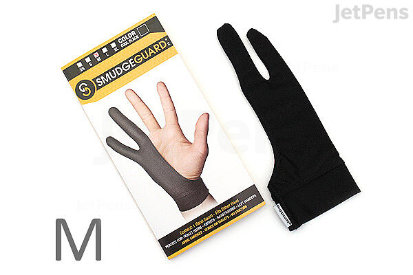 SmudgeGuard2 SG2 2-Finger Glove - Cool Black - Medium