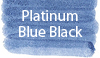Platinum Blue Black Ink