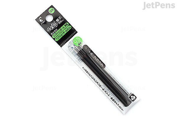 Pilot Frixion erasable pens refill, 9 refill bundle Black gel ink fine  point 07 (Black)