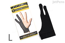 SmudgeGuard2 SG2 2-Finger Glove - Cool Black - Large - SMUDGE GUARD SG2-CB-L