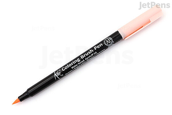 Ondergeschikt kolf Andere plaatsen Sakura Koi Coloring Brush Pen - Pale Orange (7) | JetPens