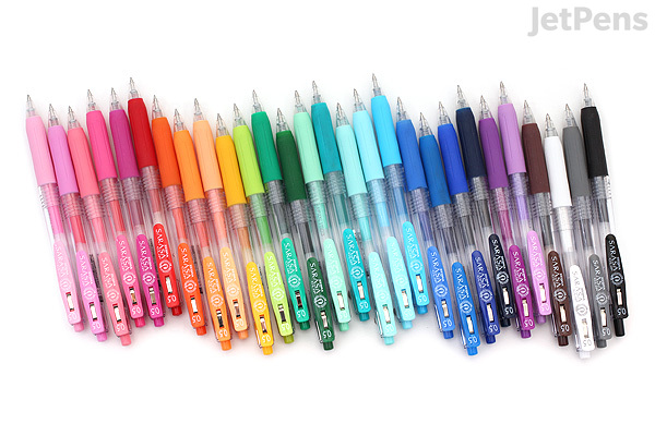 Color coding and planner decorating: 10 Pen brands that are available in a  pack of 20 or more colors