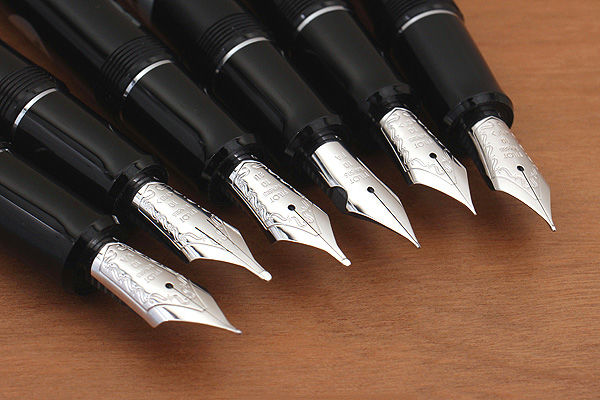 Pilot metropolitan fountain pen black 1.0 mm stub nib Clearance