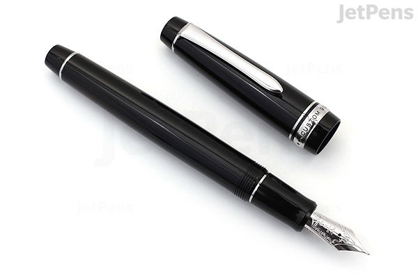 Pilot Custom Heritage 912 Fountain Pen Black Body 14k Waverly