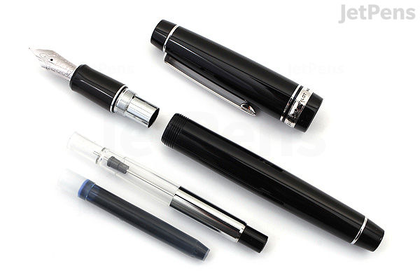 Pilot Custom Heritage 912 Fountain Pen Black Body 14k Waverly