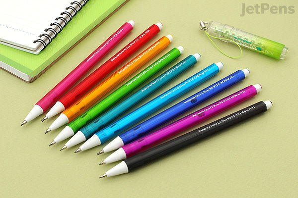 Enpitsu Note Book Kokuyo Enpitsu Sharp Mechanical Pencil - 0.9 mm - Candy Color Yellow ...