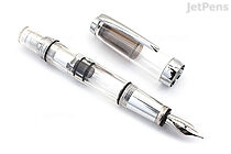 TWSBI Diamond Mini AL Silver Fountain Pen - Fine Nib - TWSBI M7445010