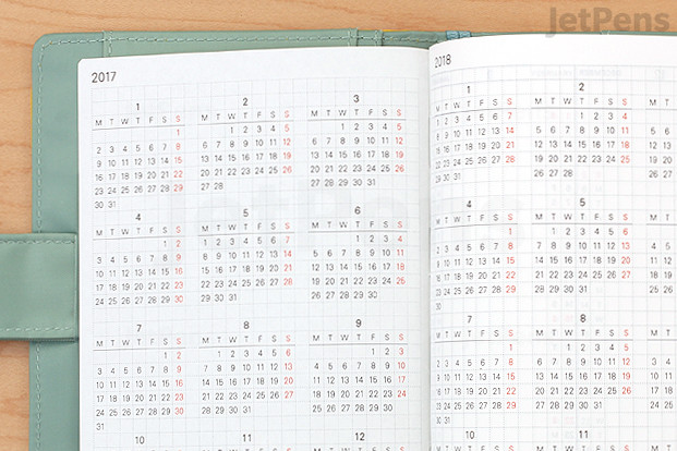 Guide To The Hobonichi Techo Planner Jetpens Hobonichi 2022 5 Year Calendar