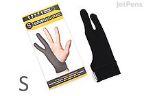 SmudgeGuard2 SG2 2-Finger Glove - Cool Black - Small - SMUDGE GUARD SG2-CB-S
