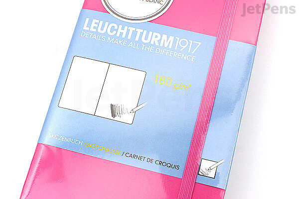Leuchtturm1917 Sketchbook Pocket A6 Pink (жесткая обложка, розовый