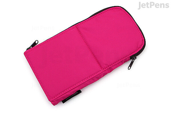  Kokuyo NeoCritz Flat Pencil Case - Pink