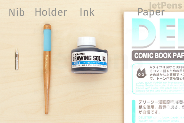 How To Use Manga Pen Nibs Jetpens