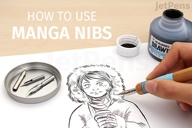 kapperszaak huiswerk hek How to Use Manga Pen Nibs | JetPens