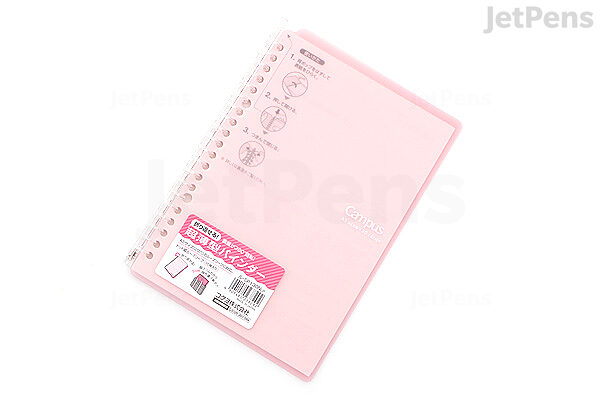 Fall in Smart Ring Binder B5 A5 Loose Leaf Notebook Study Supplies Note  Taking Japanese Stationery 