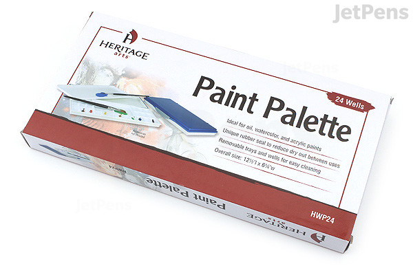 Heritage Arts Paint Palette 24 Wells Jetpens