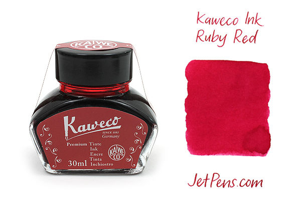 Kaweco Ruby Red Ink - 30 ml Bottle - JetPens.com