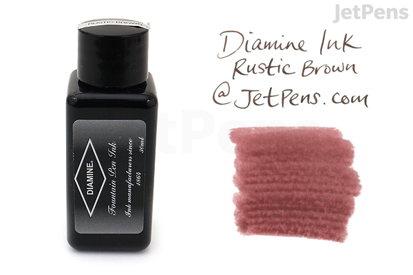 diamine rustic brown ink