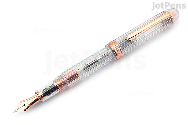 Platinum 3776 Century Fountain Pen - Nice - Rose Gold Trim - 14k