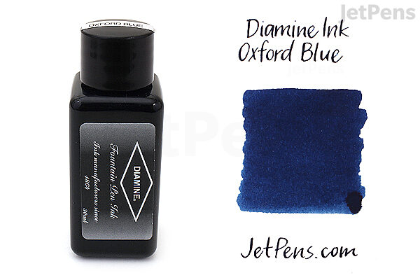 Washable Fountain Pen Ink, 2 Oz Blue, Choice of Bottle 