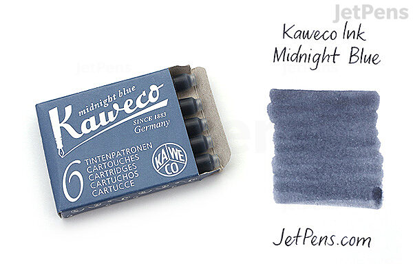 Kaweco Midnight Blue Ink 6 Cartridges Jetpens Kaweco Midnight Blue Ink 6 Cartridges Jetpens