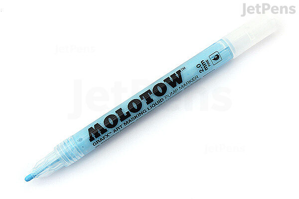 Molotow GRAFX Masking Fluid Pump Marker, 2mm, 1 Each (728.001)