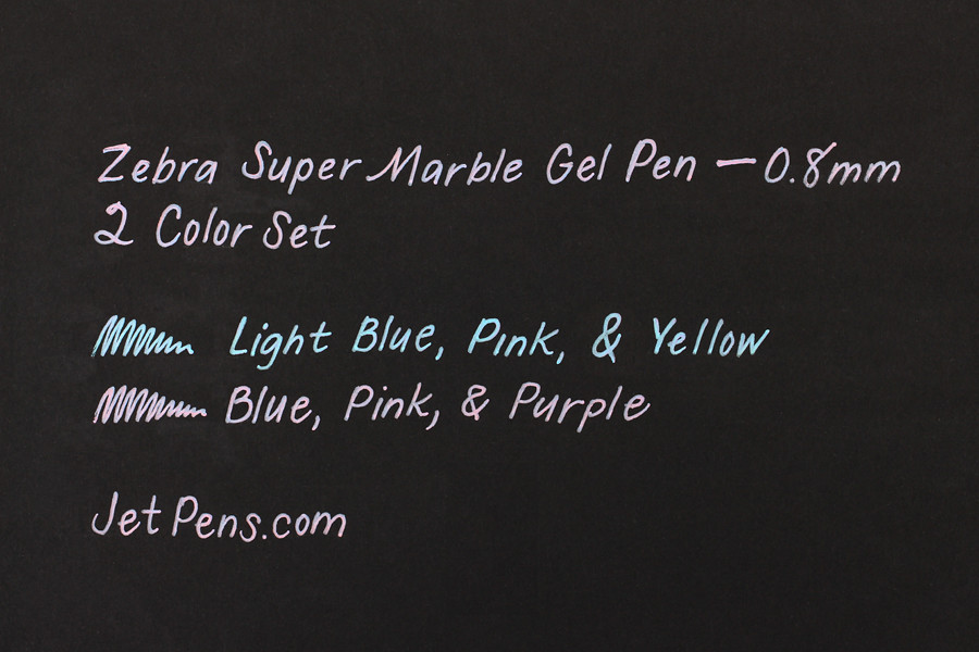 Zebra super marble gel pens Outlet